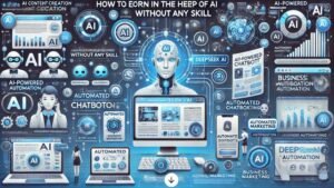 “Earn with the Help of DeepSeek AI Without Any Skill: Zero Experience, Maximum Profit (Learn How Now!)”